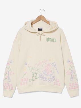 Wicked Glinda & Elphaba Embroidered Hoodie | BoxLunch Exclusive | Size Small